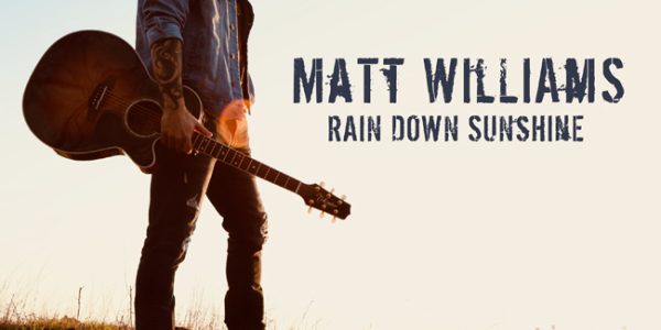 Matt Williams “Rain Down Sunshine” now available to College radio programmers