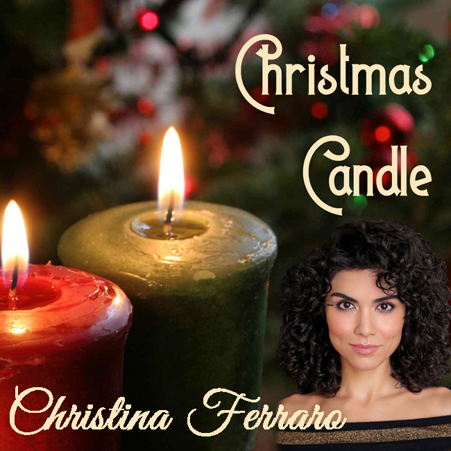 Christina Ferraro Christmas Candle