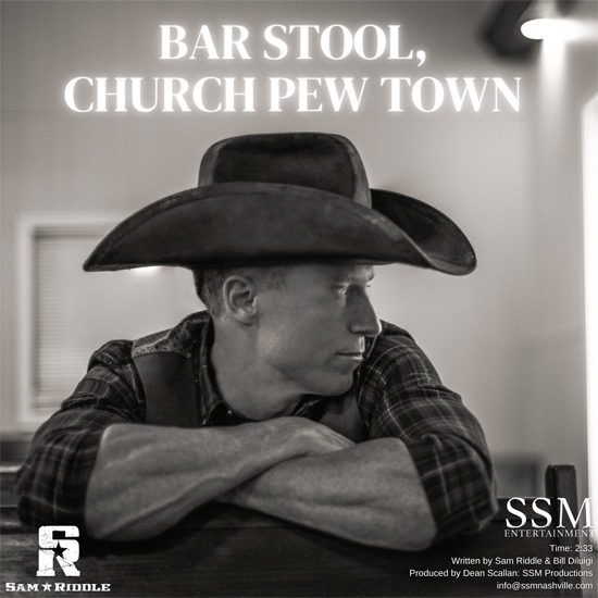 Sam Riddle Bar Stool Church Pew Town