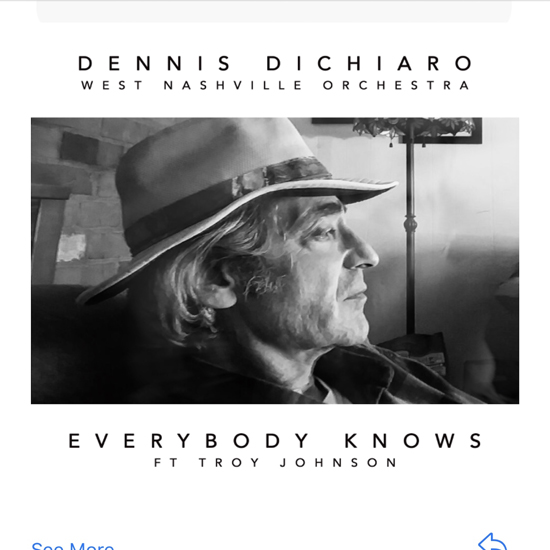 Dennis DiChiaro - Everybody Knows Cover