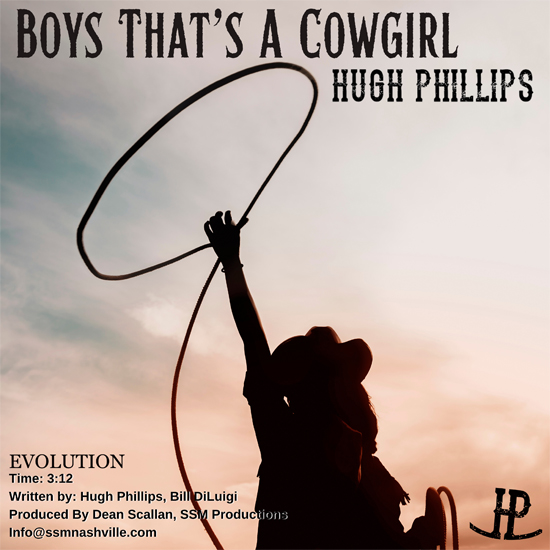 Hugh Phillips - Boys That's A Cowgirl: Radio/Media Download